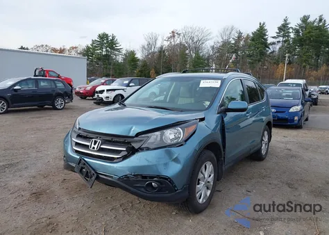2014 Honda Cr-V Ex-L из США, поврежденный, VIN 5J6RM4H72EL004412